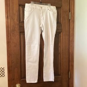 Michael Kors women’s size 8 white jeans, straight leg